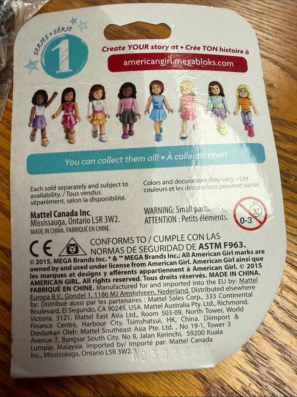 American Girl mega block